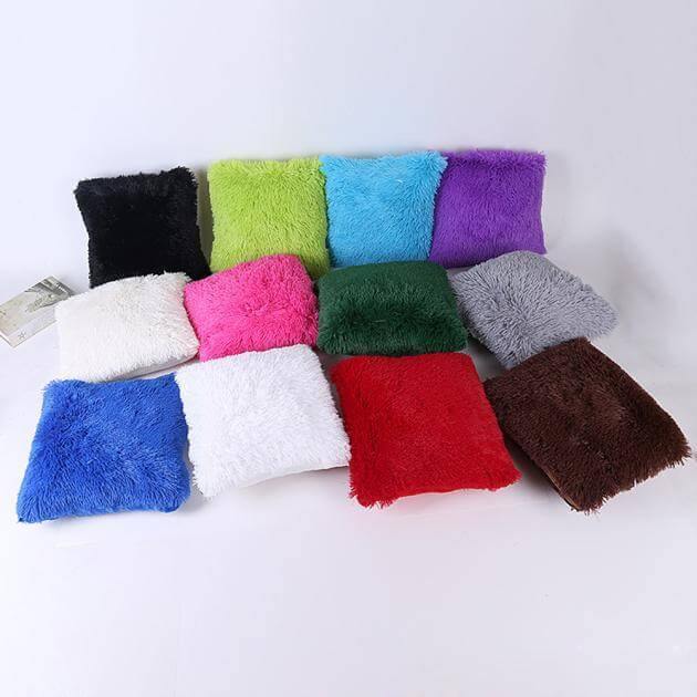 Avtoit | Puffy Fuzzy Hairy Pillow Cases