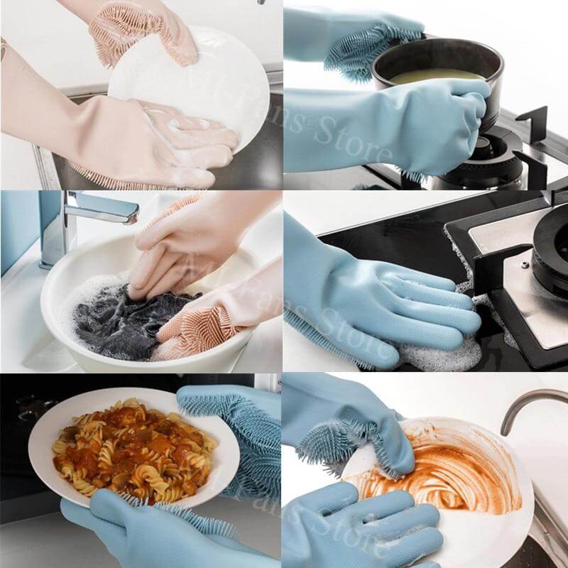 Avtoit | Non-Slip Magic Silicone Cleaning Gloves