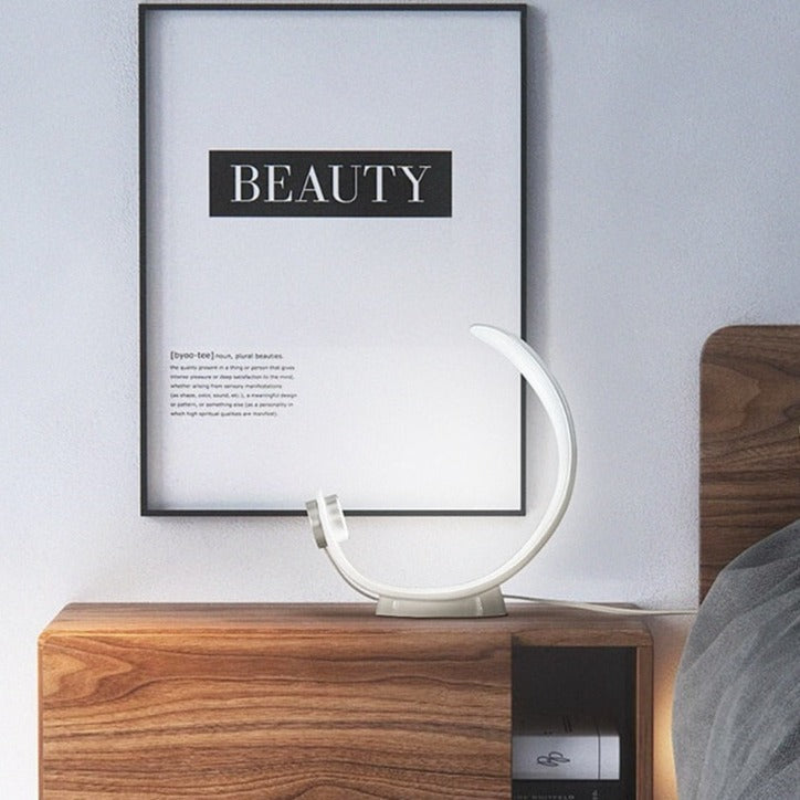 Avtoit | Modern Nordic Curl Table LED Lamp