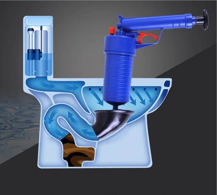 Avtoit | High Pressure Air Drain Clog Remover Pump Plunger Kit
