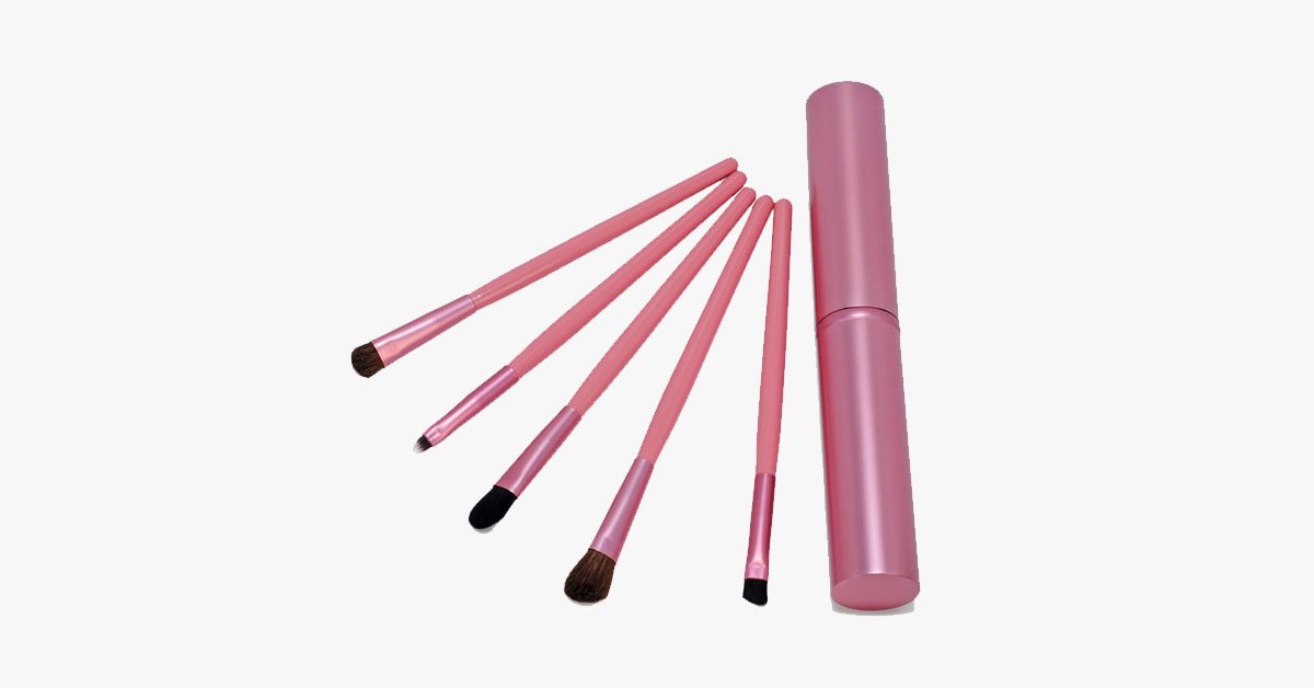 Avtoit | 5-piece professional eyeshadow brush set, perfect for blending eyeshadow - soft bristles provide you with professional results!