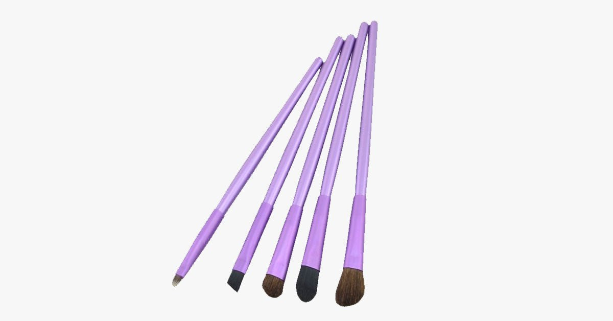 Avtoit | 5-piece professional eyeshadow brush set, perfect for blending eyeshadow - soft bristles provide you with professional results!