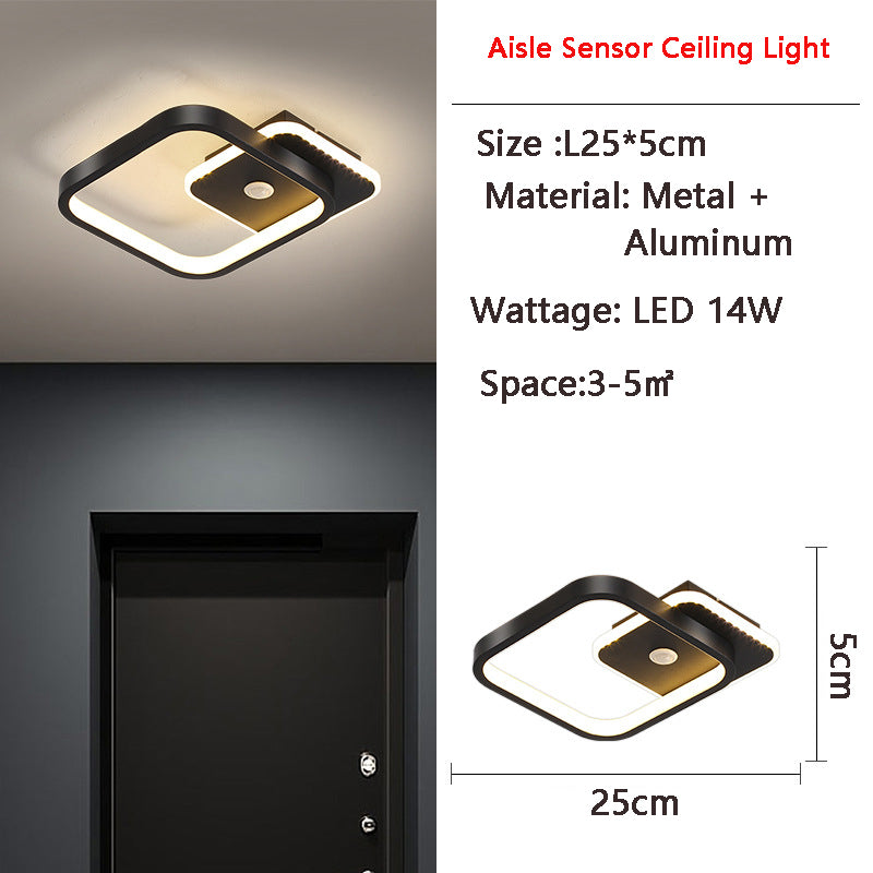 Avtoit | MotionGlide PIR Motion Sensor LED Ceiling Light | Smart Lighting | Energy Efficient | Perfect for Hallway & Bathroom