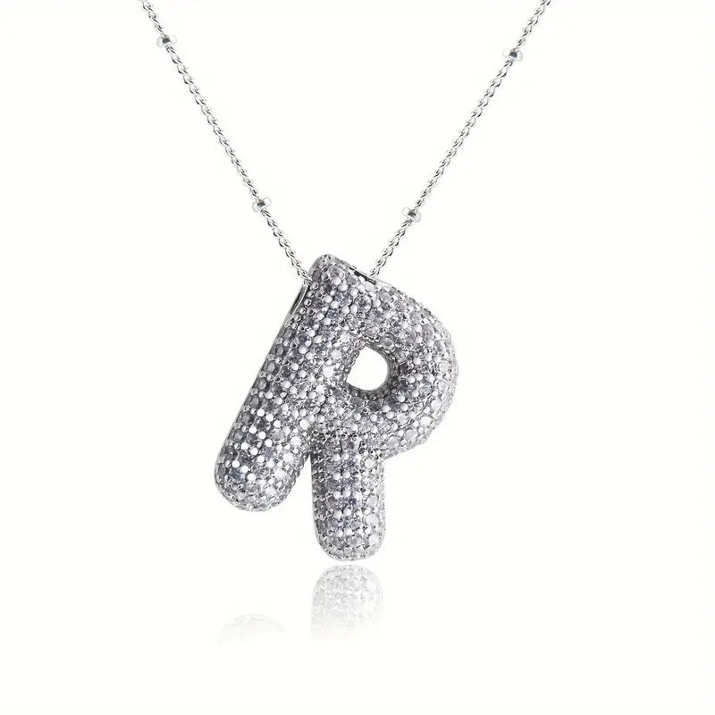 Avtoit | Alphabet-Diamond-Pendant-Necklace