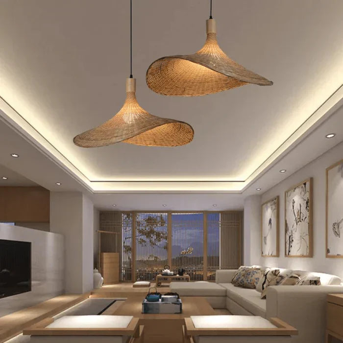 Avtoit | Rattan Pendant Lamp - RusticWeave