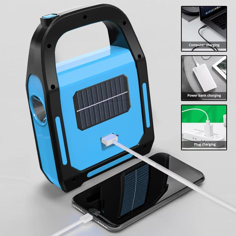 Avtoit | Rechargeable USB Camping Lantern with Powerbank - SolarGlow