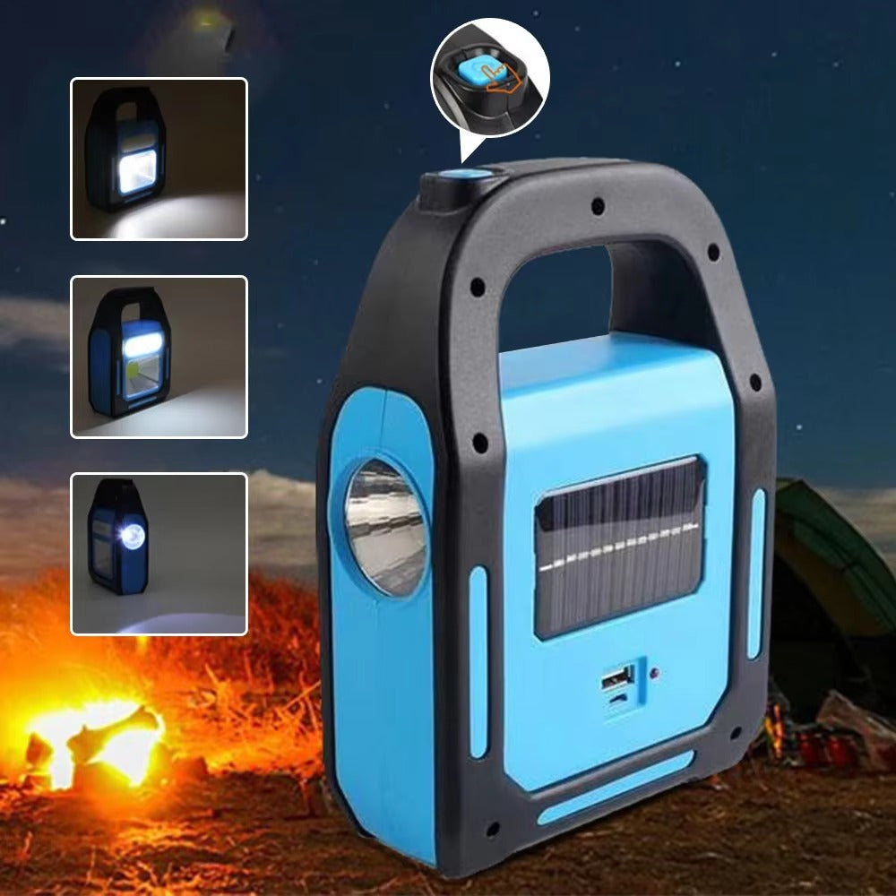 Avtoit | Rechargeable USB Camping Lantern with Powerbank - SolarGlow