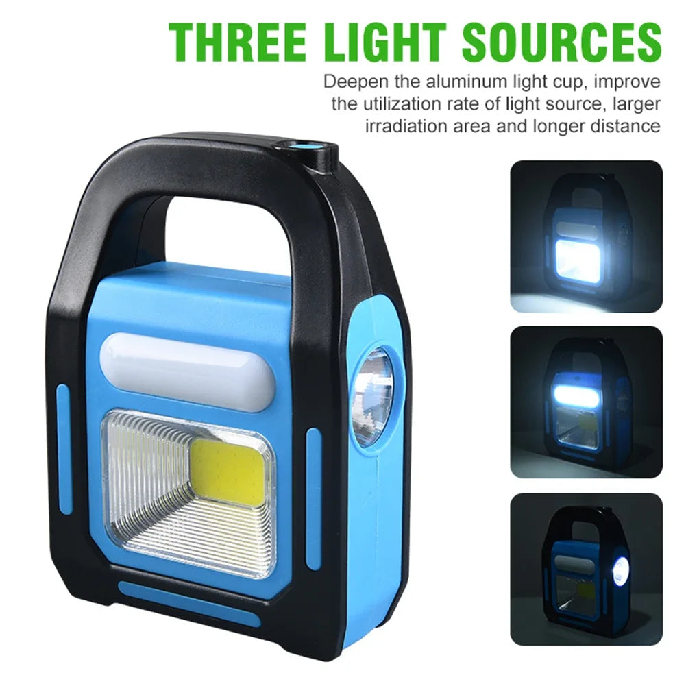 Avtoit | Rechargeable USB Camping Lantern with Powerbank - SolarGlow