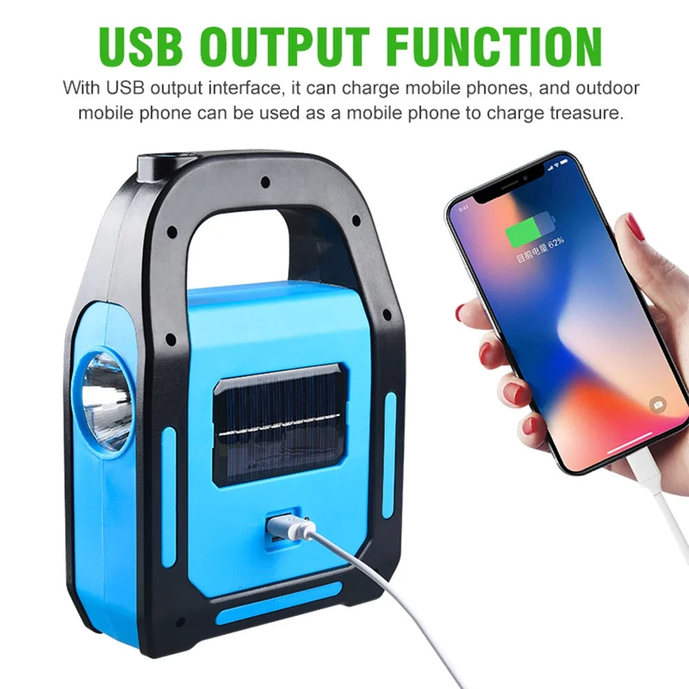 Avtoit | Rechargeable USB Camping Lantern with Powerbank - SolarGlow