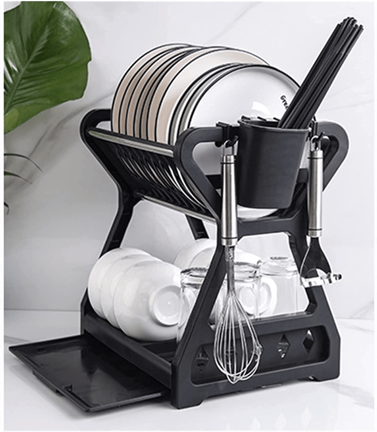 Avtoit | Double-layer Multifunctional Countertop Sink Dish Drying Rack