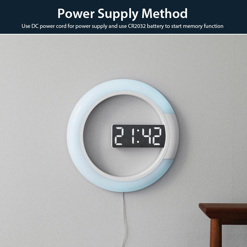 Avtoit | LED Ring Lamp Wall Clock