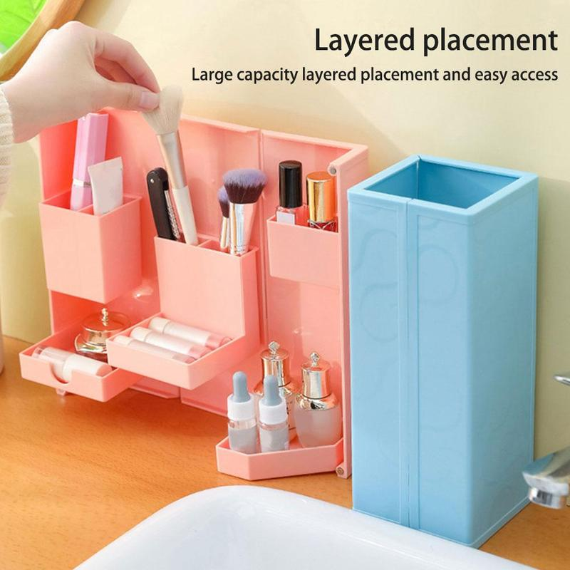 Avtoit | Foldable Stationary Makeup Storage Box