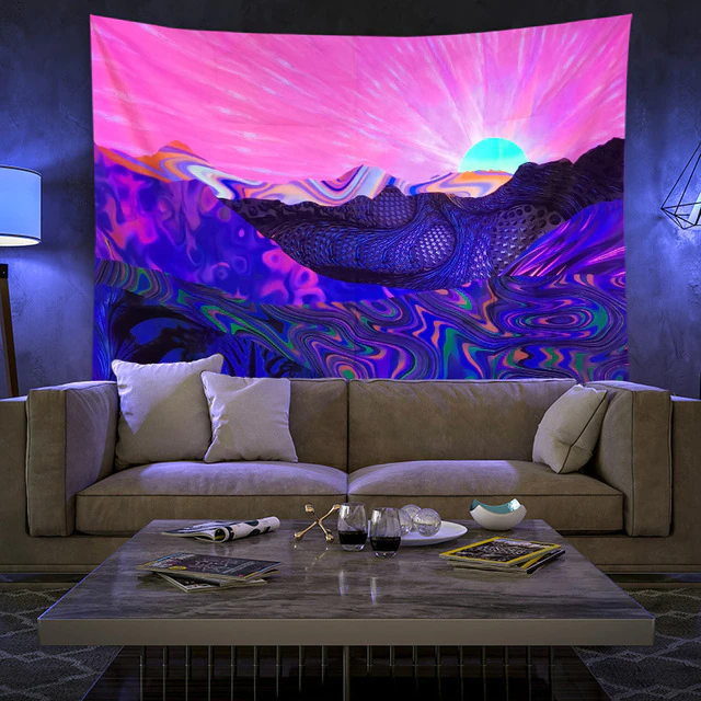 Avtoit | Colorful Glowing Luminous Tapestry
