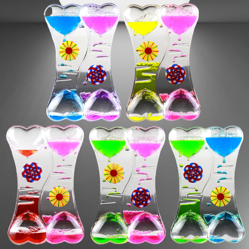 Avtoit | Double Floating Hearts Hourglass