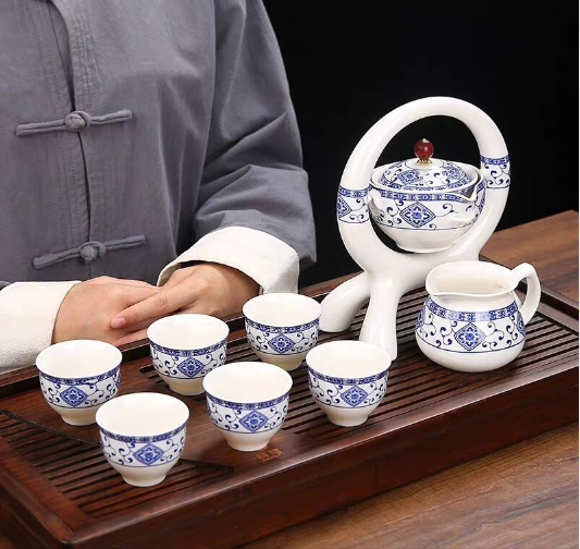 Avtoit | Ceramic Charm Far East Style Semi-Automatic Teapot