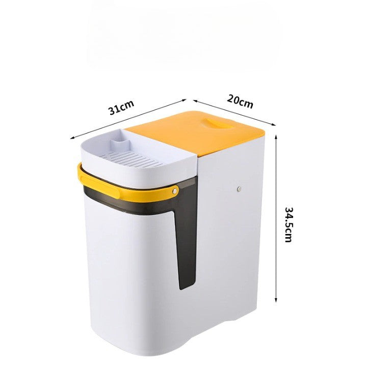 Avtoit | 2in1 Dry & Wet Storage Easy Trash Can