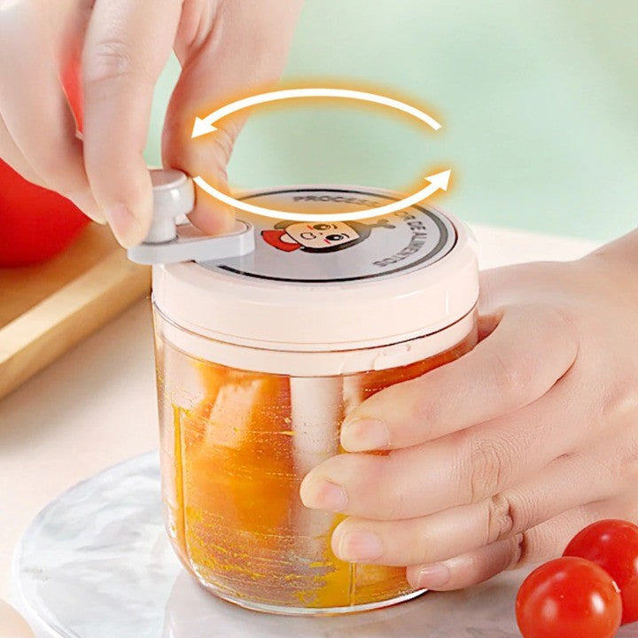 Avtoit | Portable Manual Fast Garlic Vegetable Chopper