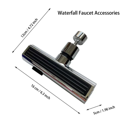 Avtoit | Universal Rotating Waterfall Sink Faucet Extension