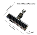Avtoit | Universal Rotating Waterfall Sink Faucet Extension