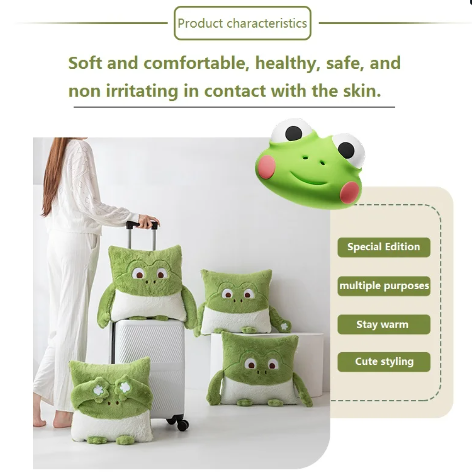 Avtoit | Cozy Dreams Mini Monster Quilted Pillow Blanket