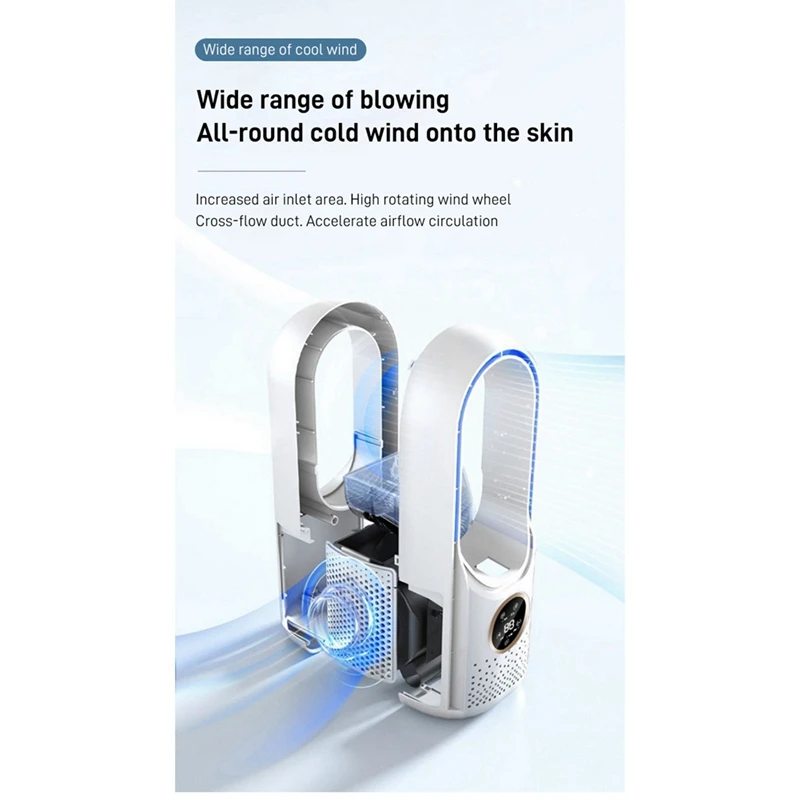 Avtoit | Bladeless Fan Portable Mini Air Conditioner