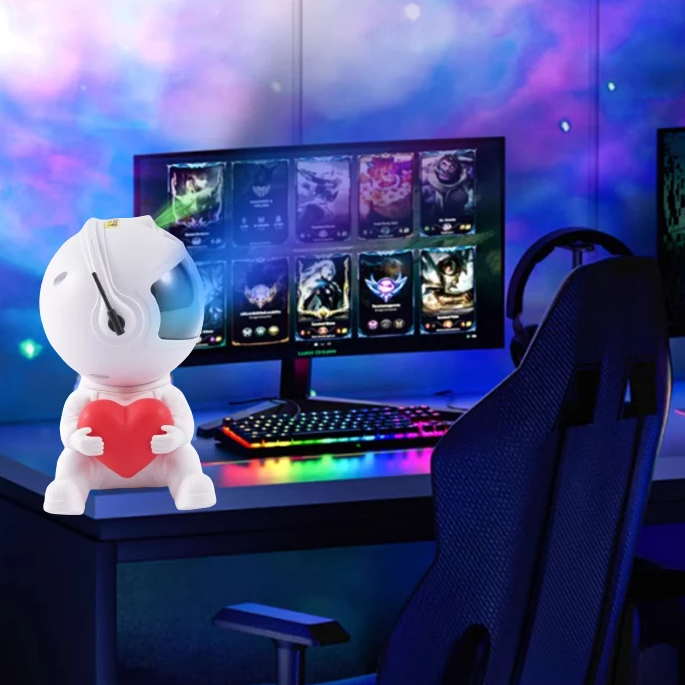 Avtoit | Love Astronaut Galaxy Night Light Projector