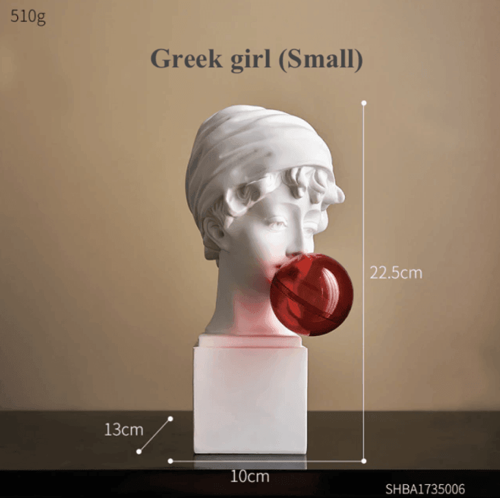 Avtoit | Resin Greek abstract sculpture