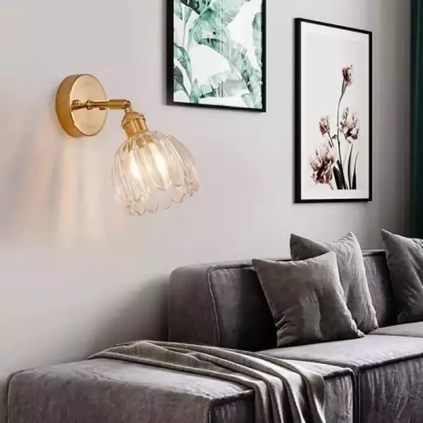 Avtoit | Flower Bud Tulip Glass Wall Light