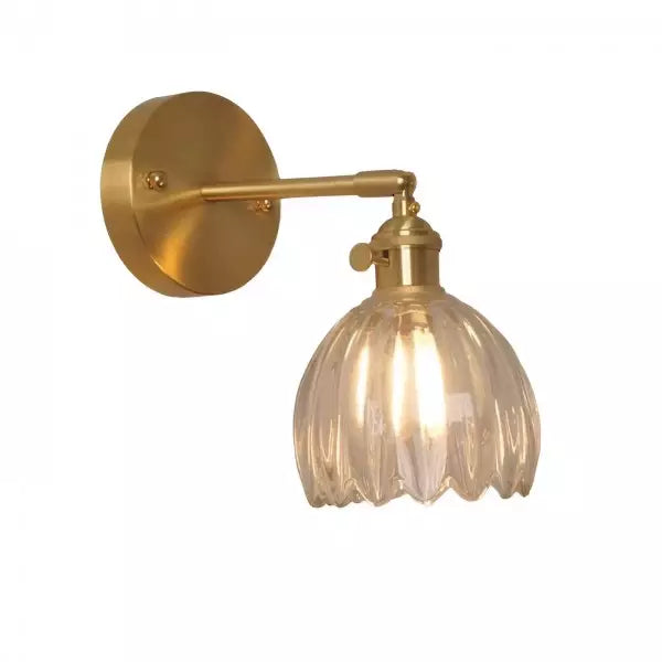 Avtoit | Retro – Wall Light Glass Tulip Bud
