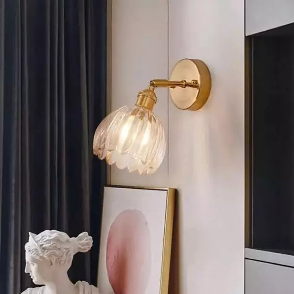 Avtoit | Flower Bud Tulip Glass Wall Light