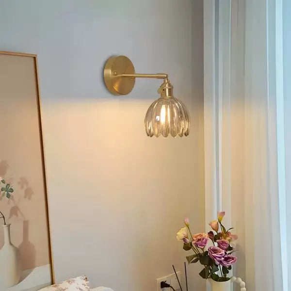 Avtoit | Flower Bud Tulip Glass Wall Light