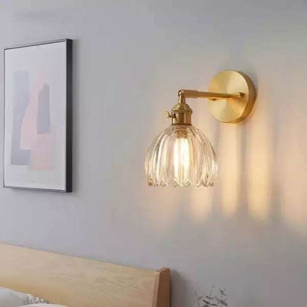 Avtoit | Flower Bud Tulip Glass Wall Light