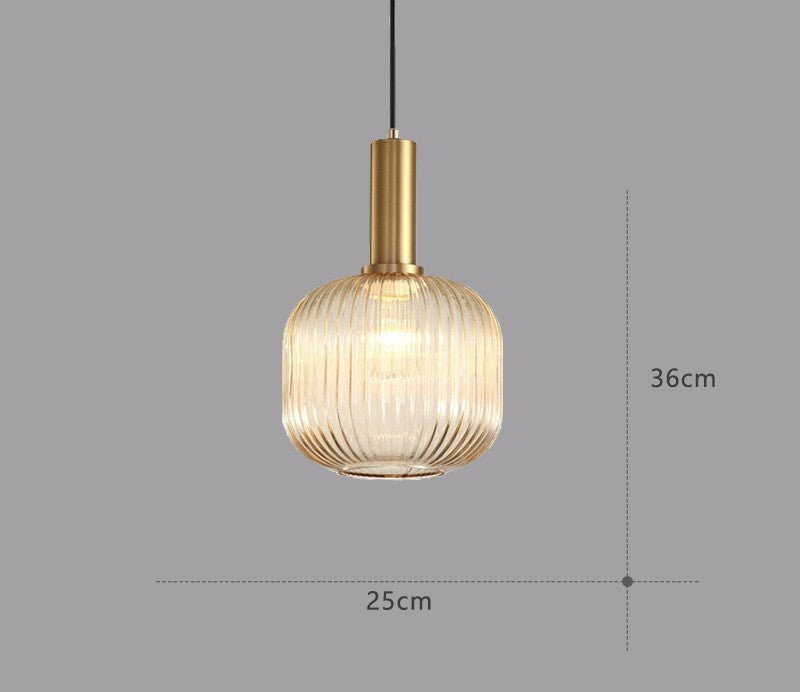 Avtoit | Retro Glass Pendant Lamp - ColorVibe