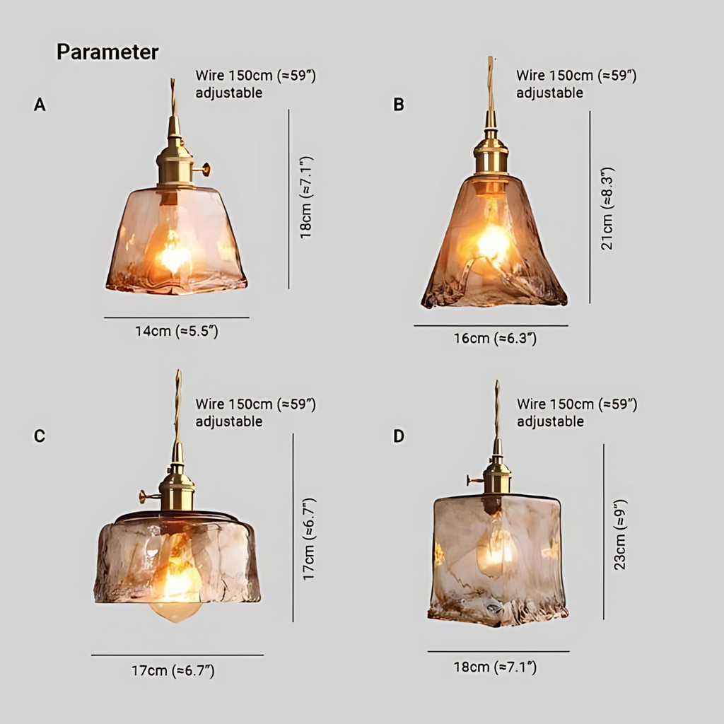 Avtoit | Retro LED Pendant Light - Jasper