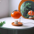 Avtoit | Glass table lamp in retro style with stand