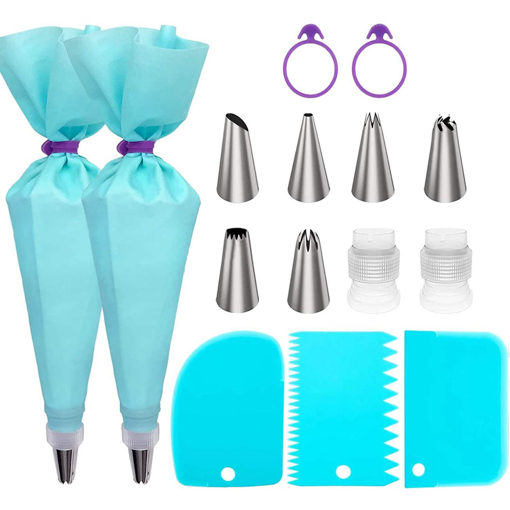 Avtoit | Reusable Cake Piping Bags and Nozzles Set