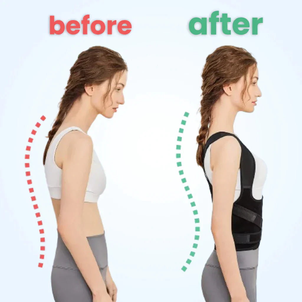 Avtoit | Back Posture Corrector | Adjustable, Breathable Design for Men & Women to Improve Posture and Reduce Back Pain