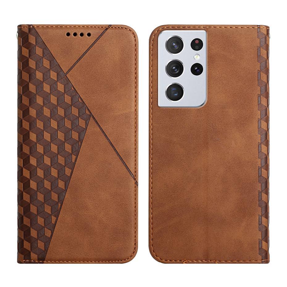 Avtoit | Rhombus pattern wallet case for Samsung Galaxy S21/S20