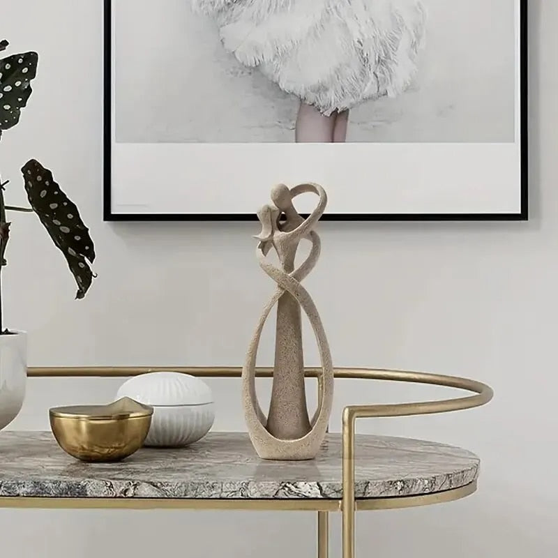 Avtoit | Romantic Wax Sculpture - Serene Embrace