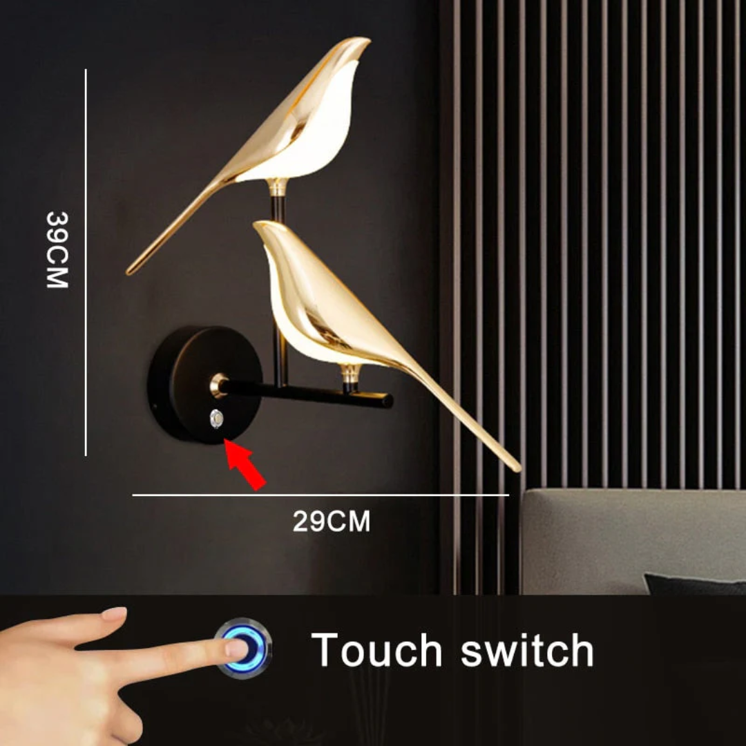 Avtoit | Rotating LED Wall Lamp - LuminaBird