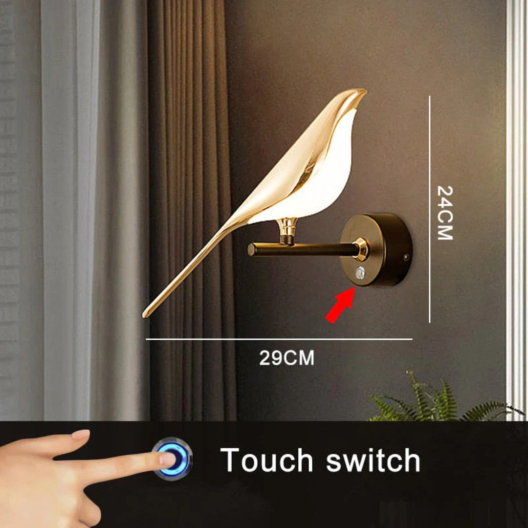 Avtoit | Rotating LED Wall Lamp - LuminaBird
