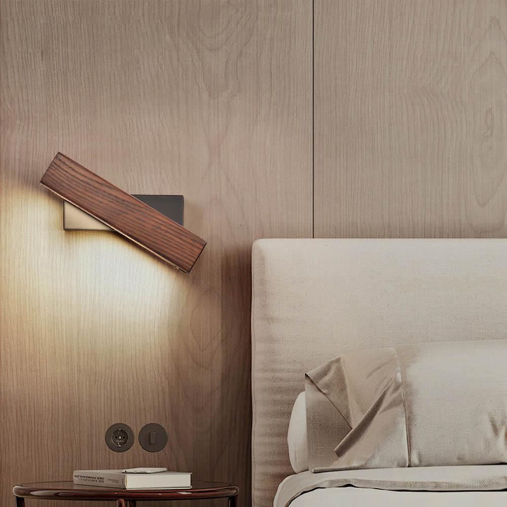 Avtoit | Rotatable Wood LED Wall Lamp - Jasper