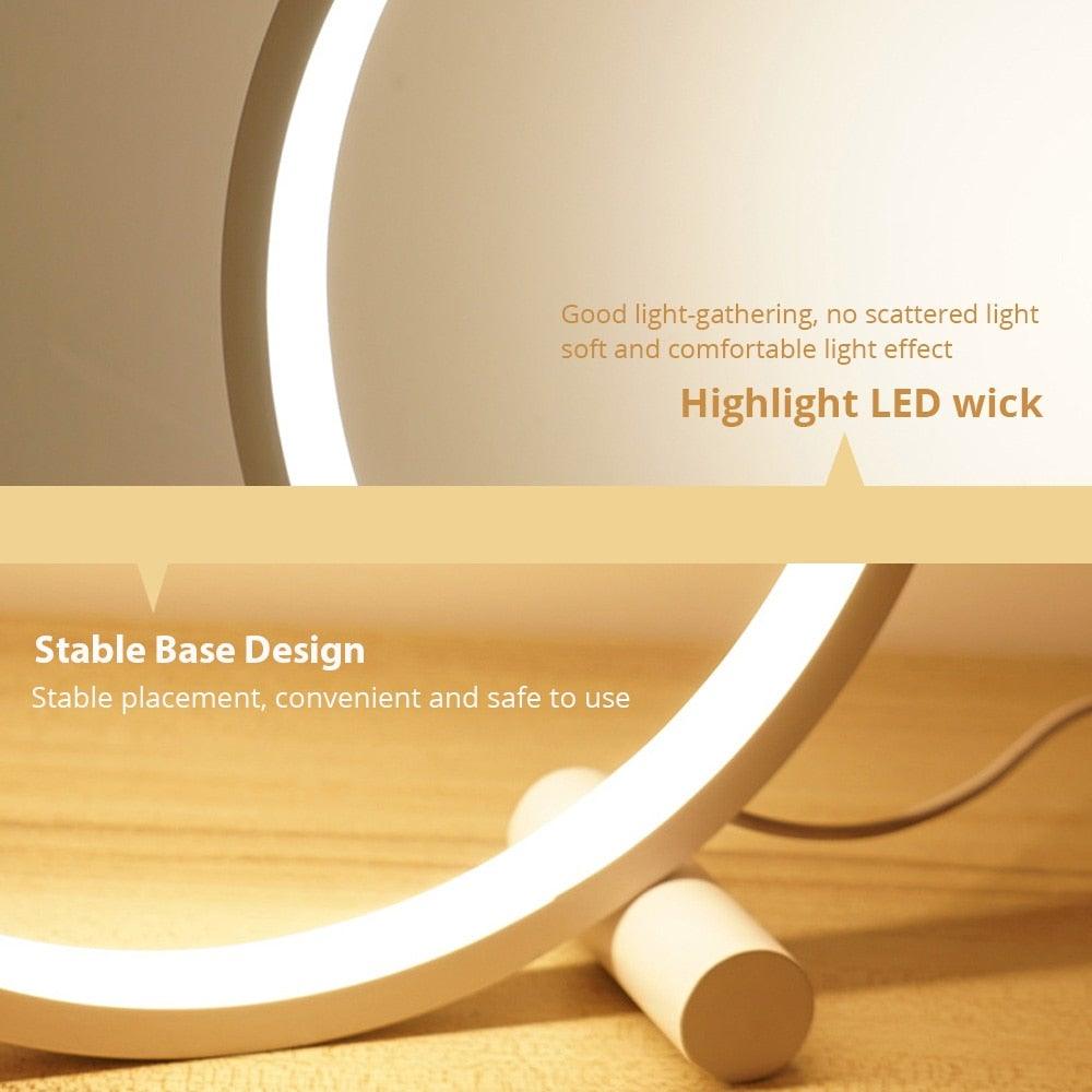 Avtoit | Round Dream Light - Modern Round LED Desk Lamp