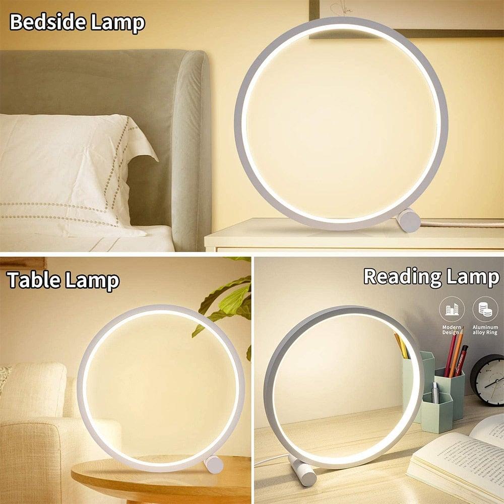 Avtoit | Round Dream Light - Modern Round LED Desk Lamp