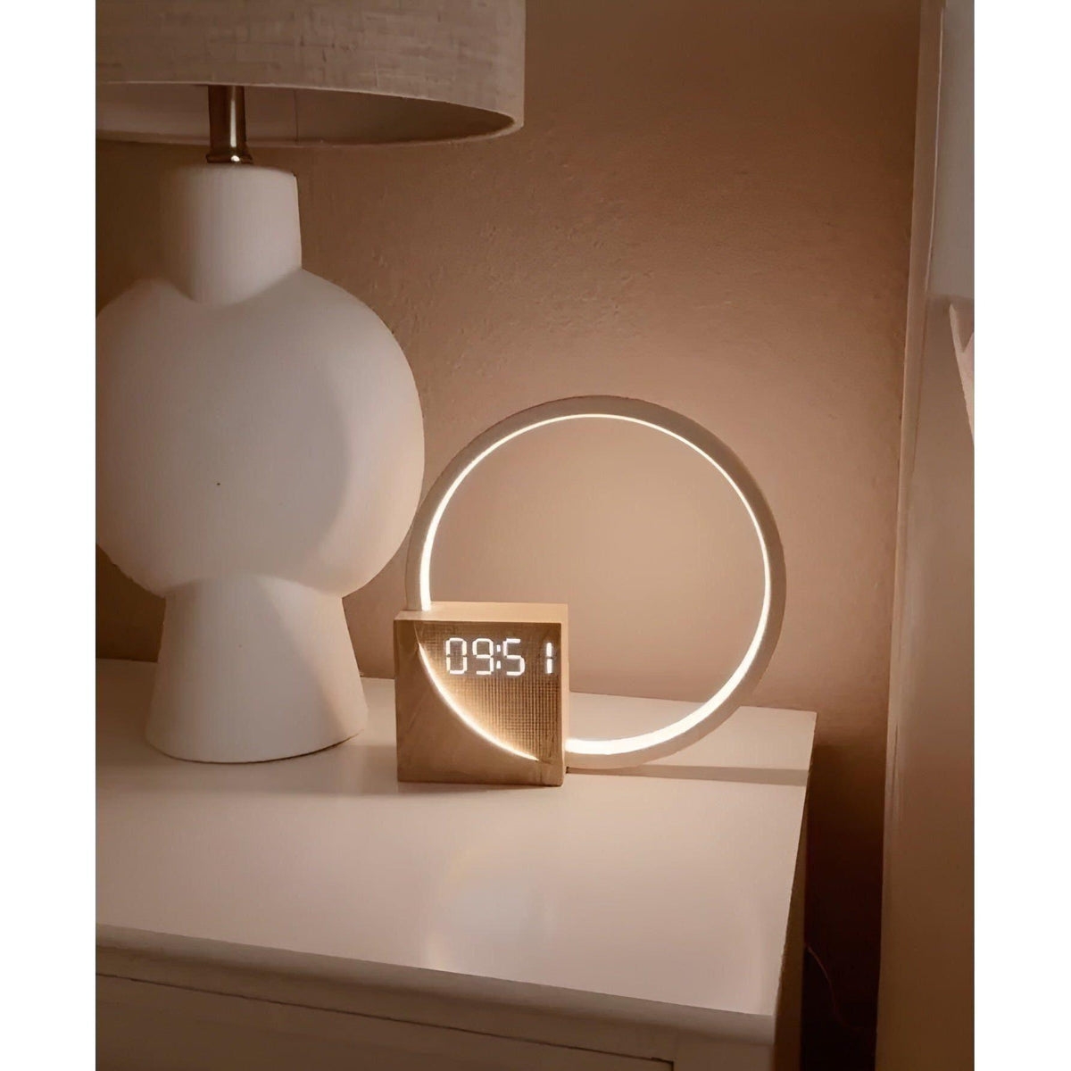 Avtoit | Smart Snooze – Sunrise Simulation Alarm Clock with Dimmable Touch Lamp & Soothing Sounds