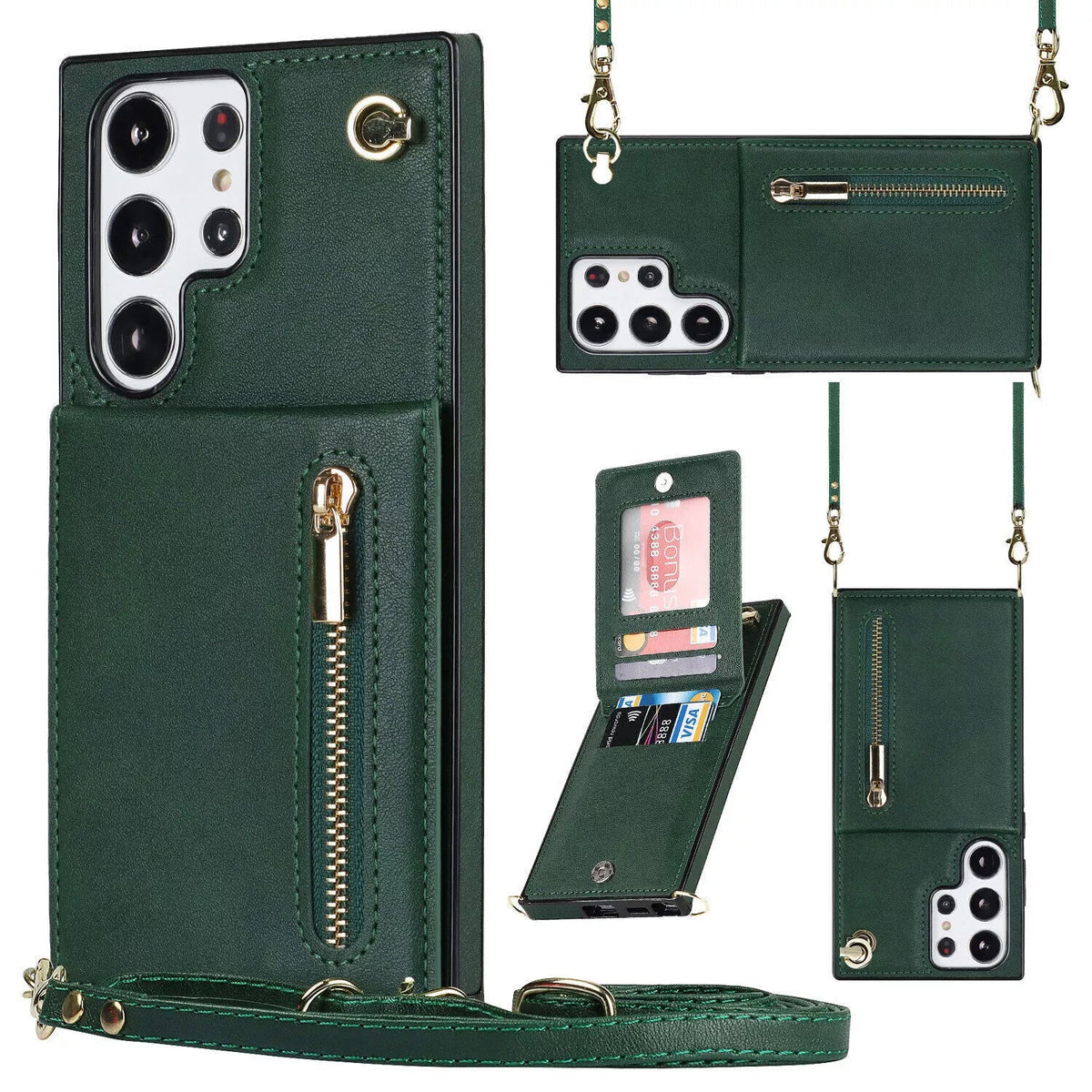 Avtoit | 3in1 Phone Case with Card and Coin Pocket Crossbody Bag