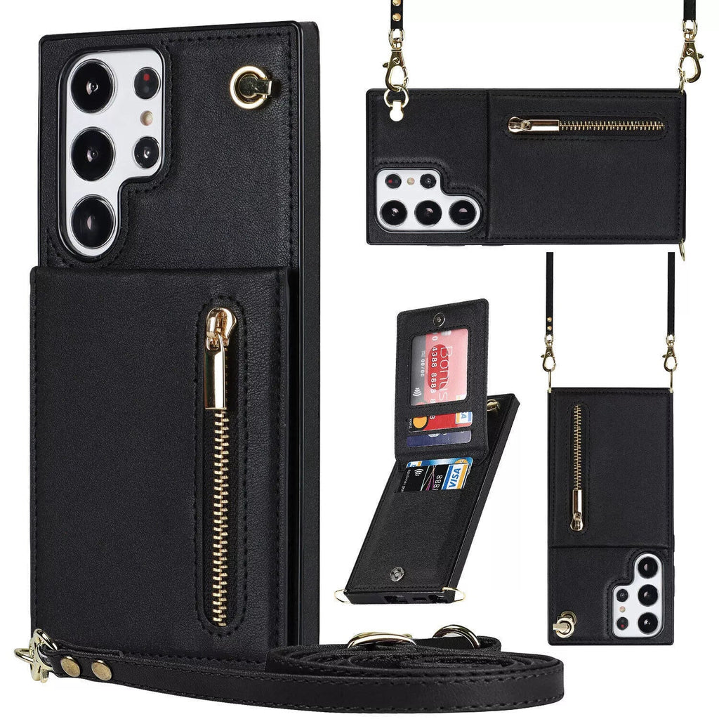 Avtoit | 3in1 Phone Case with Card and Coin Pocket Crossbody Bag