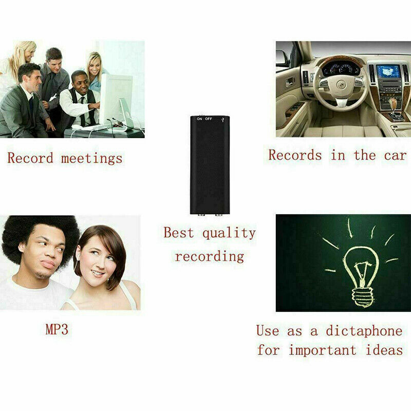 Avtoit | Mini Voice Recorder – Mini Audio Recorder – Mini Recording Device – Smallest Hidden Audio Recorder