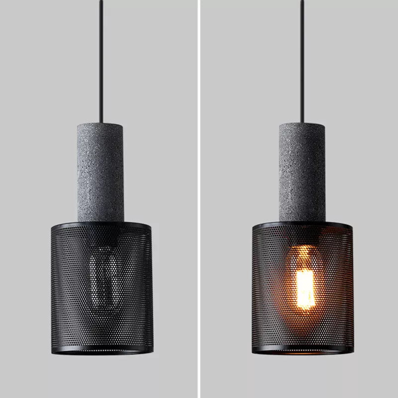 Avtoit | Betono_B | Industrial LED pendant light – Concrete & Iron