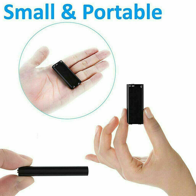 Avtoit | Mini Voice Recorder – Mini Audio Recorder – Mini Recording Device – Smallest Hidden Audio Recorder